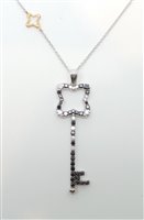 Colgante Recarlo Mujer in Oro Diamante 0.19 Ct XD 608/BN - XD 608/BN